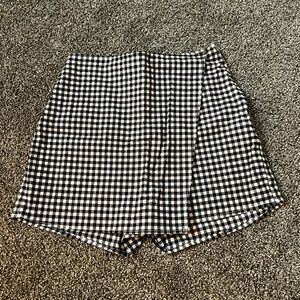 Hollister Checkered Skort